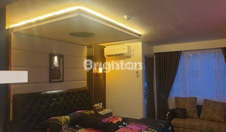 APARTEMEN 1BR DI SENTRALAND. FULL FURNISHED SIAP PAKAI. VIEW SWIMMING POOL 2