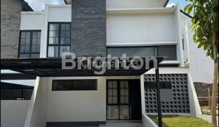 RUMAH 2 LANTAI SIAP PAKAI. SUDAH FULL FURNISHED. VIEW DEPAN RUMAH GUNUNG UNGARAN, TAMAN BSB. PARKIR BISA 2 MOBIL, SUDAH ADA KANOPI 1