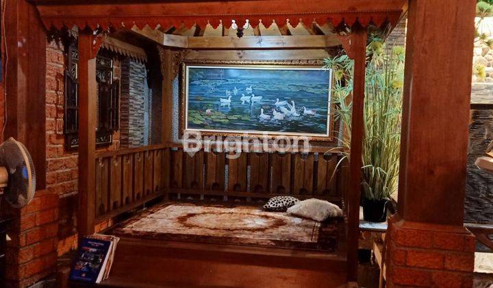 RUMAH CANTIK OTENTIK KAYU LOKASI STRATEGIS DI BUKIT CIMANGGU CITY 2