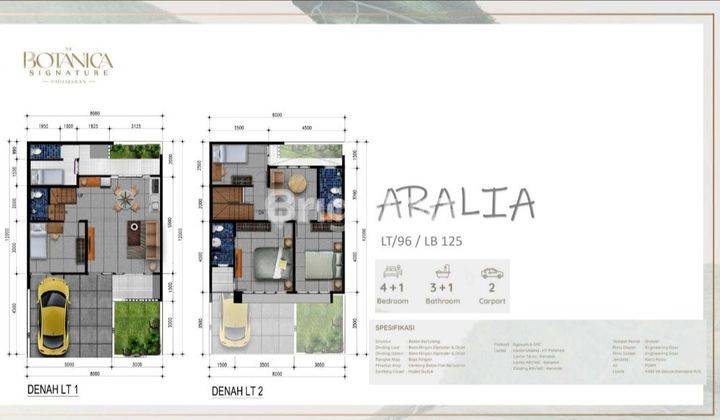 Rumah Primary Botanica Type Aralia Pakuan Bogor 2