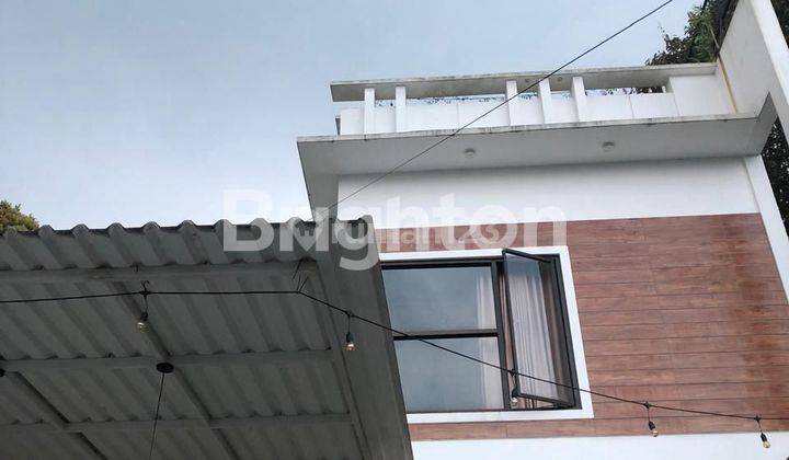 RUMAH TEMPAT USAHA DAN TINGGAL FULLFURNISH  VIEW ALAM CIJERUK BOGOR 1