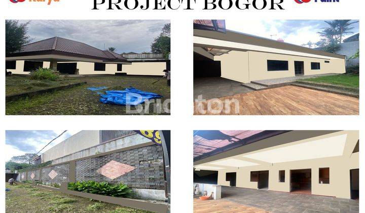 RUMAH KLASIK, LUAS DAN ASRI LOKASI TAMAN KENCANA 1