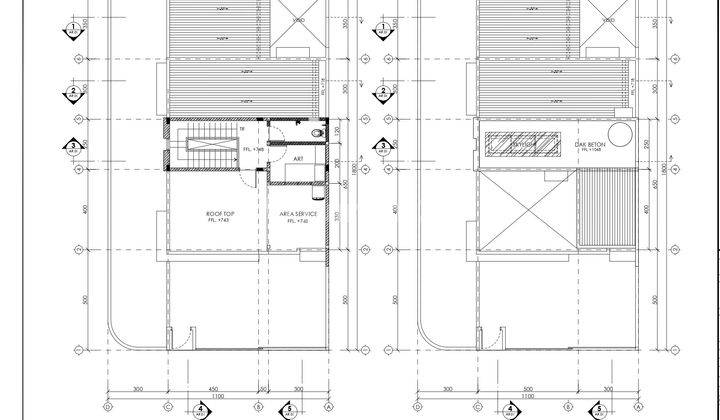 Rumah Baru Hoek Desain Minimalis Villa Taman Meruya Jakarta Barat 2