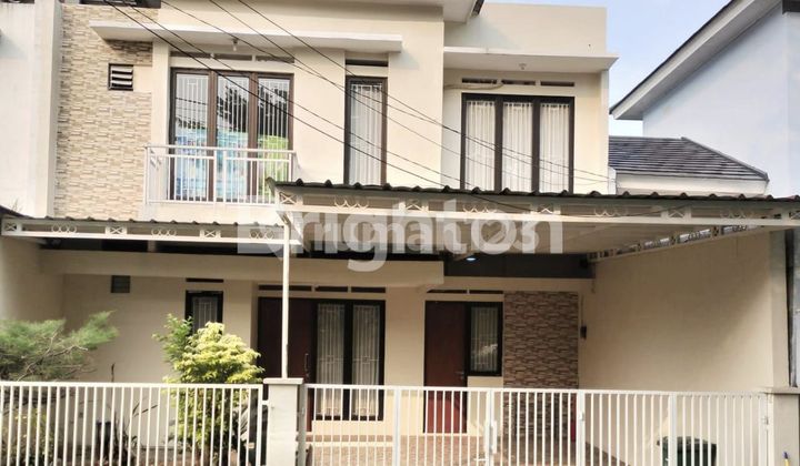 RUMAH FULL FURNISH CANTIK TERAWAT SIAP HUNI