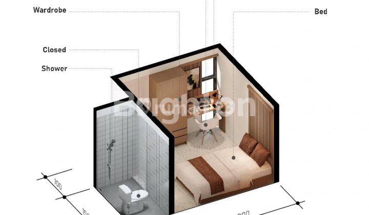 RUMAH KOST SANGAT STRATEGIS DEPAN STASIUN DI KOTA BOGOR 2