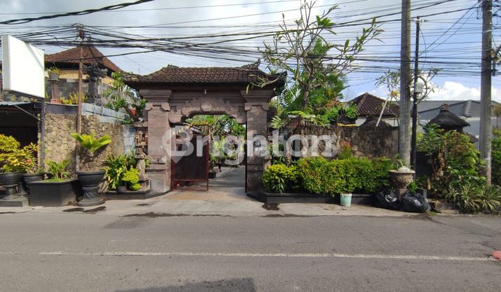 TANAH + BANGUNAN RUMAH STYLE BALI DI SANUR TANAH + BANGUNAN RUMAH STYLE BALI DI SANUR