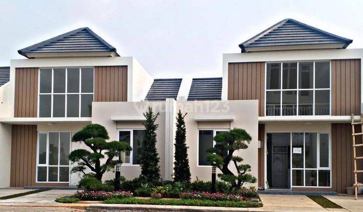 di Sewakan Rumah Baru Paramount Petals Semi Furnished 2 Lantai Cluster Favorite 1