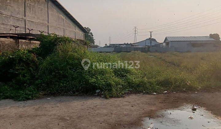 Di jual Tanah di Kalibaru 7467M² zona INDUSTRI  termurah akses kontener pinggir jalan tanjung pasir 1