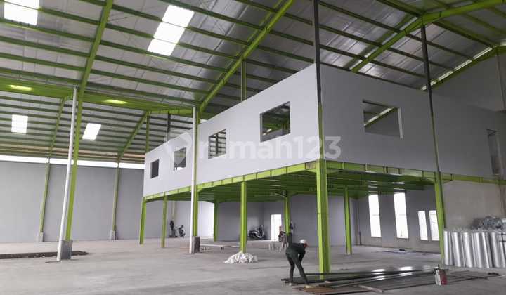 For Rent Immediately New Brandnew Warehouse Cikupa Cheapest Near East Balaraja Toll Gate Neat Ready to Use 40ft Container Access
