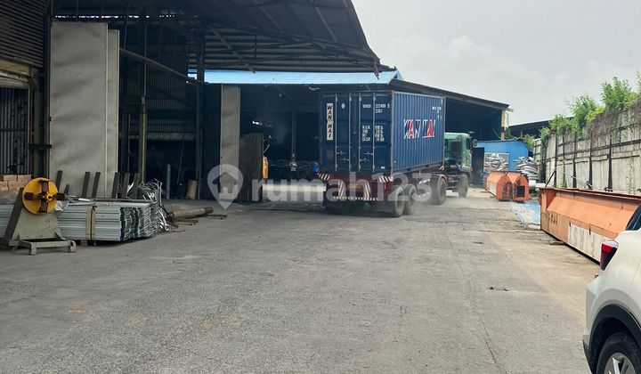 For Sale Fast Warehouse Industrial Permit Near Toll Gate Near Airport Strategic Area Jurumudi 40ft Container Access
