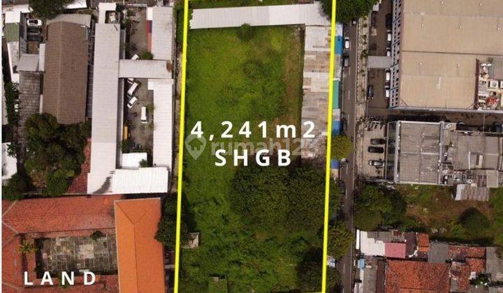 Di Jual Tanah Di Jual Kavling Komersil Di Senen Jakarta Pusat Lokasi Premium Super Ramai Lokasi Super Strategis 4241 m² HGB Panjang 