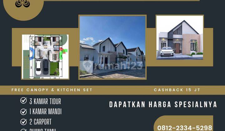  Rumah 3 Kt Arah Sekolah Insan Cendekia Solo Baru Rumah Sukoharjo 1