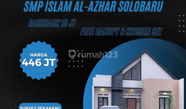 Promo Rumah Di Solobaru Hunian Asri Dekat Rs Indriati Solo Baru Sukoharjo 1