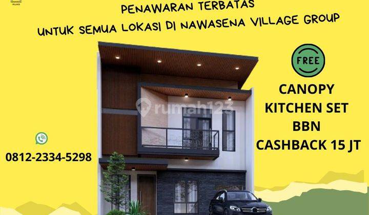 RUMAH MODERN 2LT ARAH PAKUWON MALL SOLOBARU HUNIAN ASRI DI SUKOHARJO 1