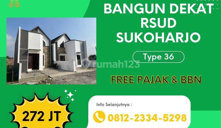 CLUSTER MURAH ARAH PATUNG JAMU SUKOHARJO RUMAH PROMO DI TORIYO 1