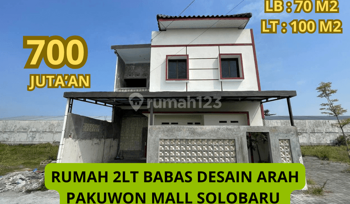 RUMAH PESAN BANGUN DI SOLORAYA RUMAH DI BAKI SUKOHARJO  1