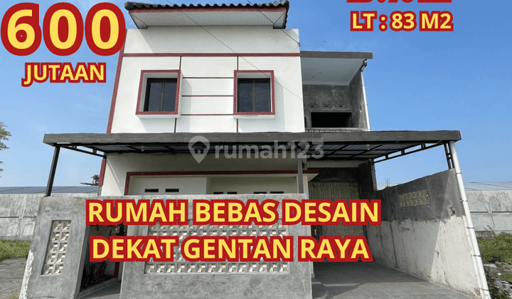 RUMAH 2 LANTAI DI SOLO SURAKARTA RUMAH MURAH SUKOHARJO 1