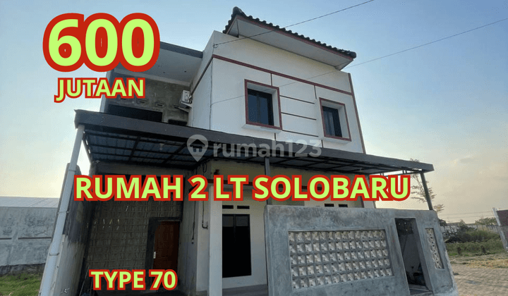 RUMAH BEBAS BANJIR ARAH SOLORAYA RUMAH SUKOHARJO 1