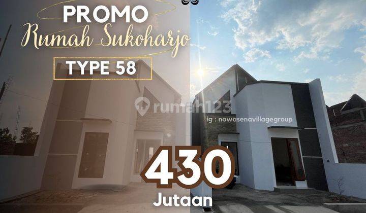 Perumahan Modern Dekat Kampus Univet Sukoharjo Harga Termurah 1