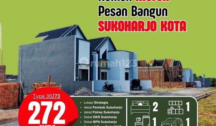 Rumah Sukoharjo Kota Scandinavian Minimalis 1