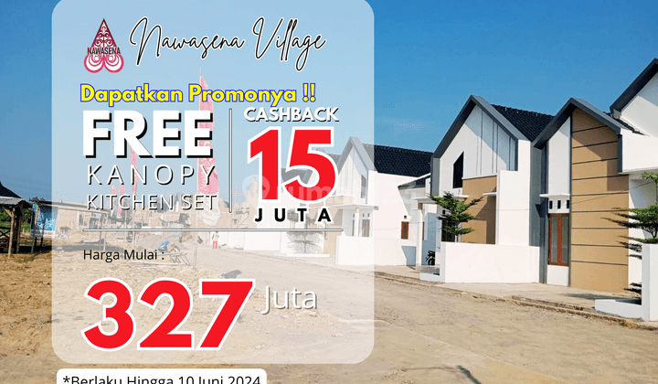 Rumah Scandinavian di Solo Baru Promo Cash Back 15 Juta 1