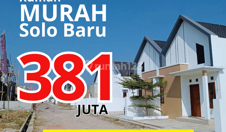 Rumah Murah Solo Baru dekat The Park Mall 1