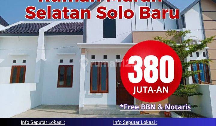 Rumah Murah Solo Baru 1