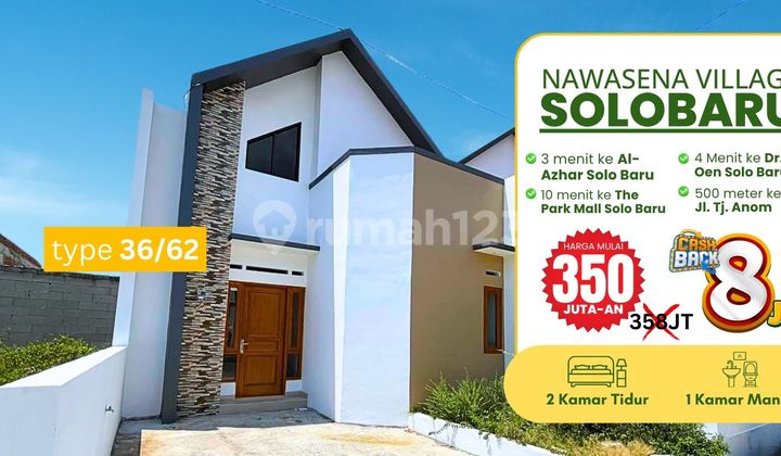 RUMAH NYAMAN DI LINGKUNGAN SOLOBARU 300 JT-AN
