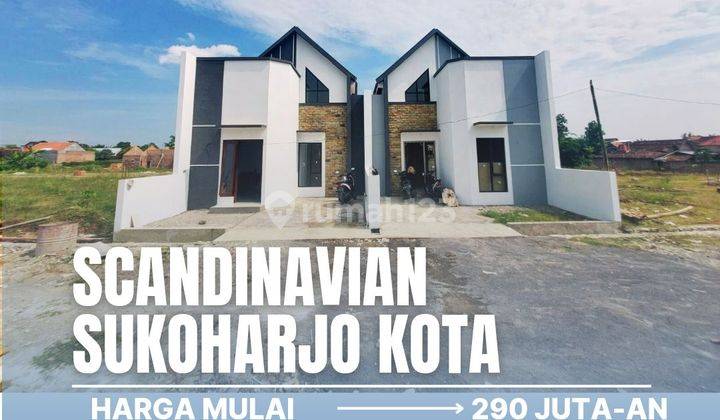 Rumah Scandinavian Di Sukoharjo Kota 1