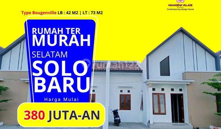 Rumah Minimalis Scandinavian Di Solo Baru 1