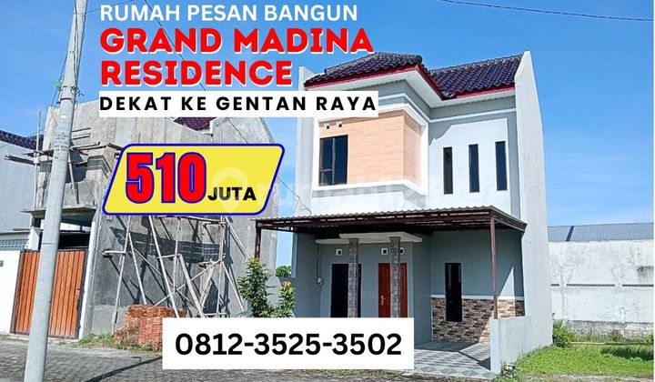 rumah 2 lantai barat pakuwon mall solo baru 1