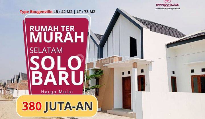 Rumah Murah Solo Baru (selatan Dr.oen Soba) 1