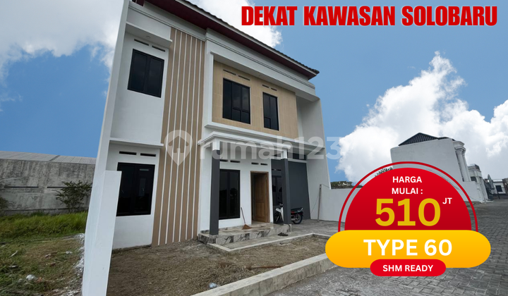SHM READY 2-STORY HOUSE NEAR GAWOK STATION COMFORTABLE HOUSE IN BAKI SUKOHARJO 1