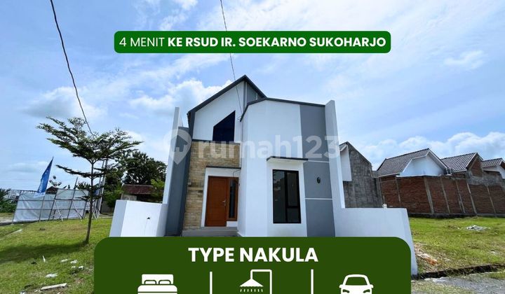 Rumah 284Jt di Bendosari, Sukoharjo