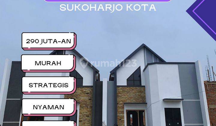 Rumah Scandinavian Nyaman Di Sukoharjo Kota 1