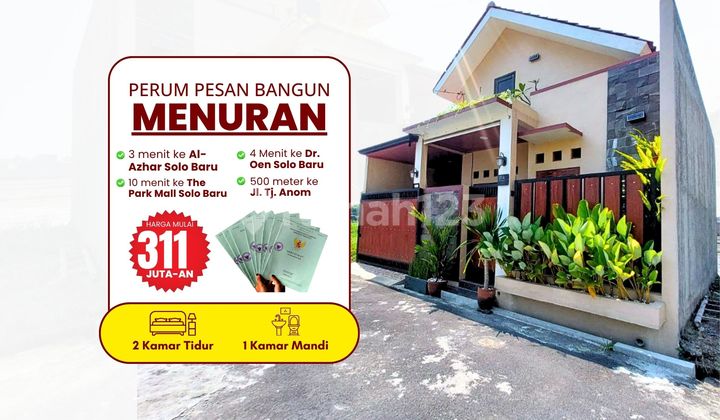 RUMAH DP 160 JT DI MENURAN, BAKI, SUKOHARJO RUMAH DP 160 JT DI MENURAN, BAKI, SUKOHARJO