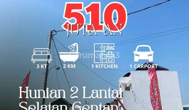 Rumah 2 Lantai Dekat Gentan Raya 1