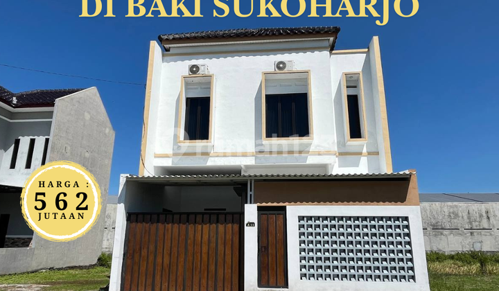 RUMAH 2 LANTAI DEKAT STASIUN GAWOK STRATEGIS ARAH PAKUWON MALL 1