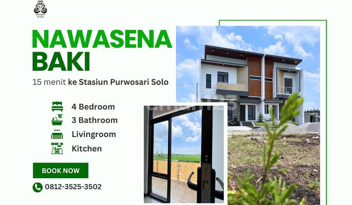 PERUMAHAN CLUSTER 2 LANTAI DEKAT SOLO