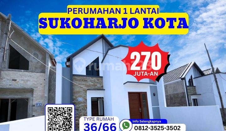 Promo Rumah Baru 200 Jutaan – Dekat Fasilitas Kota Sukoharjo 1