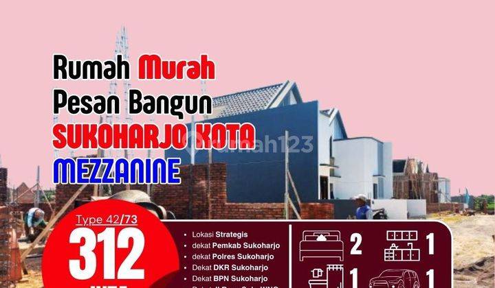 Rumah Scandinavian Di Sukoharjo Kota Dekat Proliman Sukoharjo  1