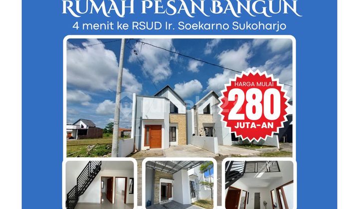 Rumah Komersil80 Jt-An di Sukoharjo Kota 1