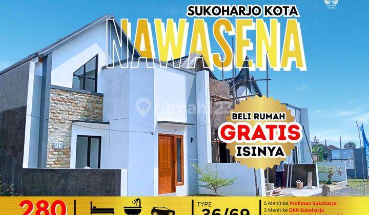 RUMAH 200 JUTA-AN SUKOHARJO KOTA 1
