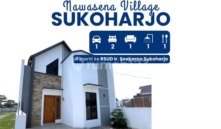 PERUMAHAN 200 JT-AN DI SUKOHARJO KOTA