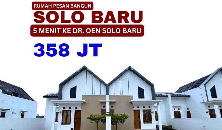 Scandinavian house in Solo Baru 1