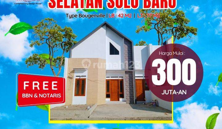 Rumah Murah Di Selatan Solo Baru 1