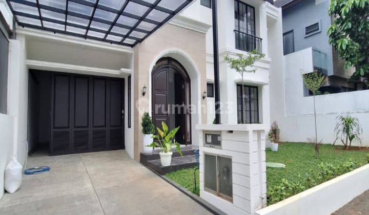  Rumah Baru American Classic Modern Design Unfurnished di Fatmawati SHM - Sertifikat Hak Milik 1