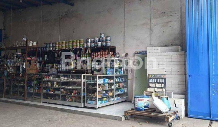 GUDANG NOL JALAN RAYA DI LIDAH KULON EX TOKO BANGUNAN COCOK BUKA USAHA 2