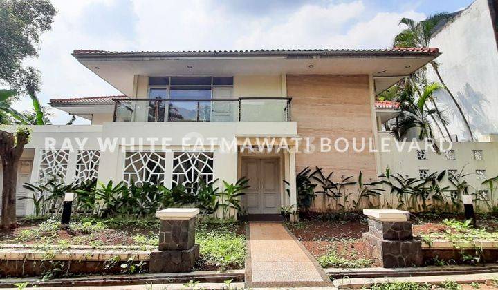 For Sale Rumah Di Priavate Compound Kemang Ampera Shm 2 Lantai 2