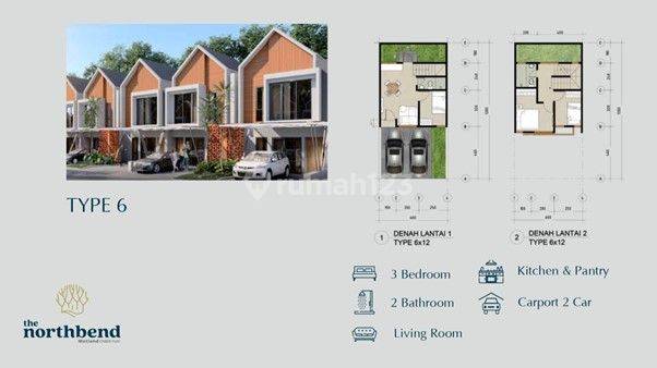 Rumah 3 Lantai Baru di Jalan Metland Boulevard Cipondoh, Parung Jaya, Tangerang 2